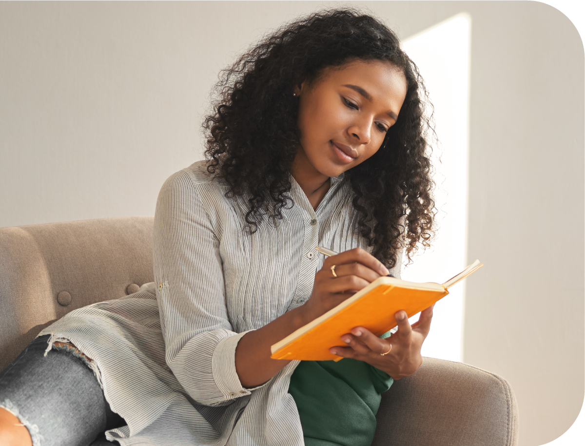 Is Adoption Right for Me? A woman wondering "Is Adoption Right for Me?"
